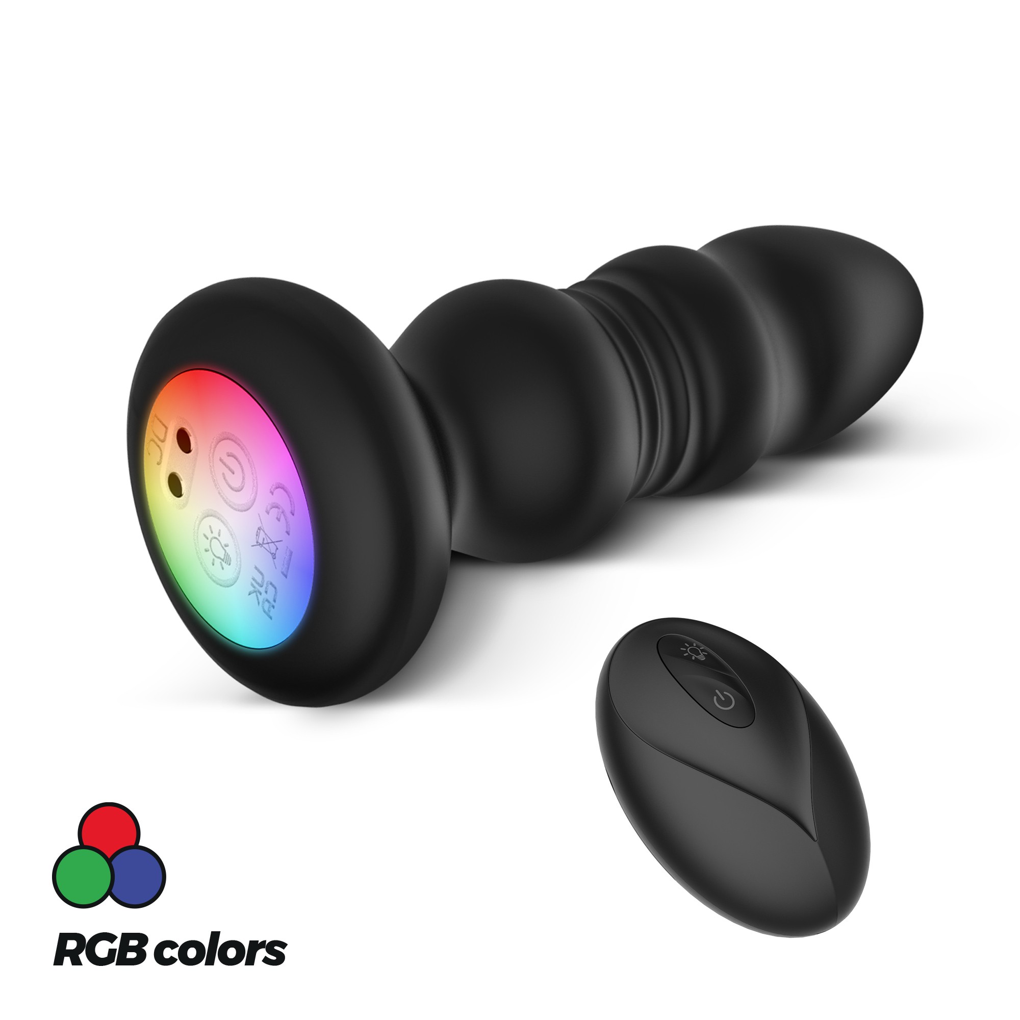 Plug Anal Australis con LED y Control Remoto Crushious - Imagen 7